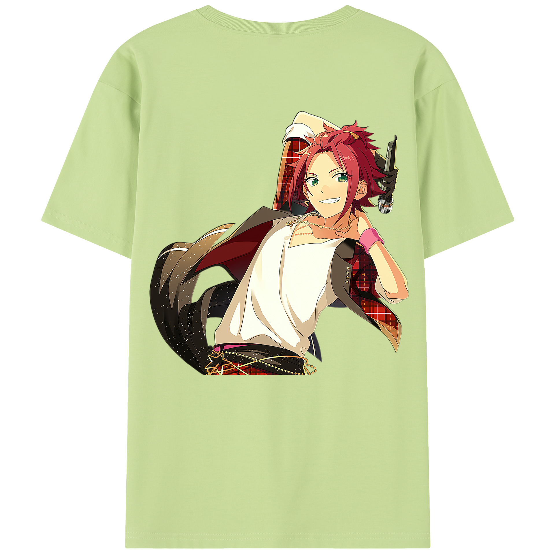 （画像用） あんさんぶるスターズ! Ensemble Stars 綿100％半袖Tシャツ（背面プリント）